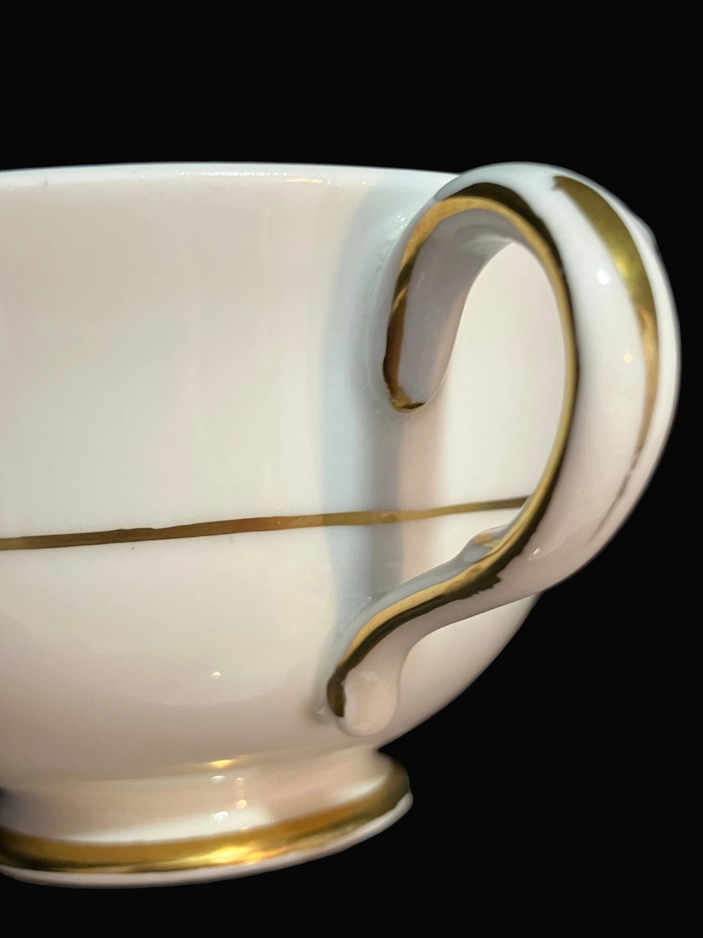 Vintage Paragon China Cup and Saucer – Cross & Olive Pattern