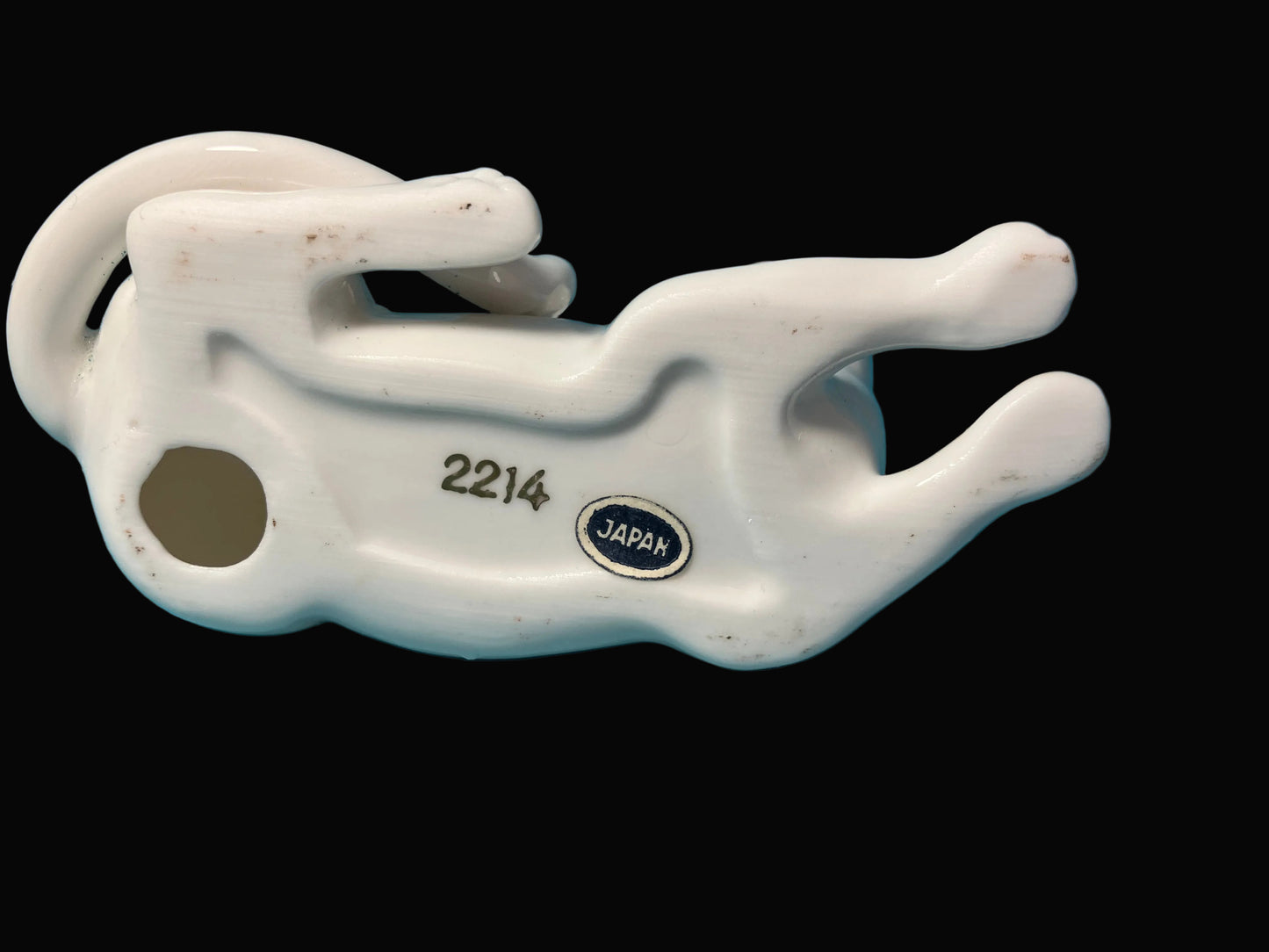 Vintage Porcelain Siamese Cat Figurine - Mid Century Japan