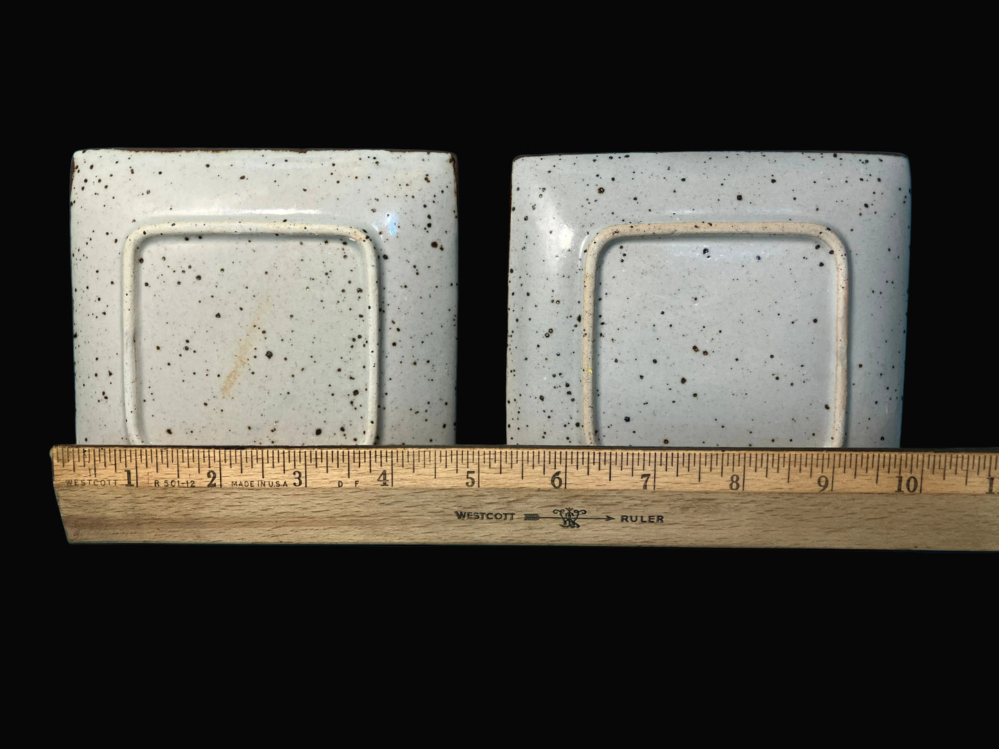 A Pair of Vintage Japanese Ceramic Dipping Dishes