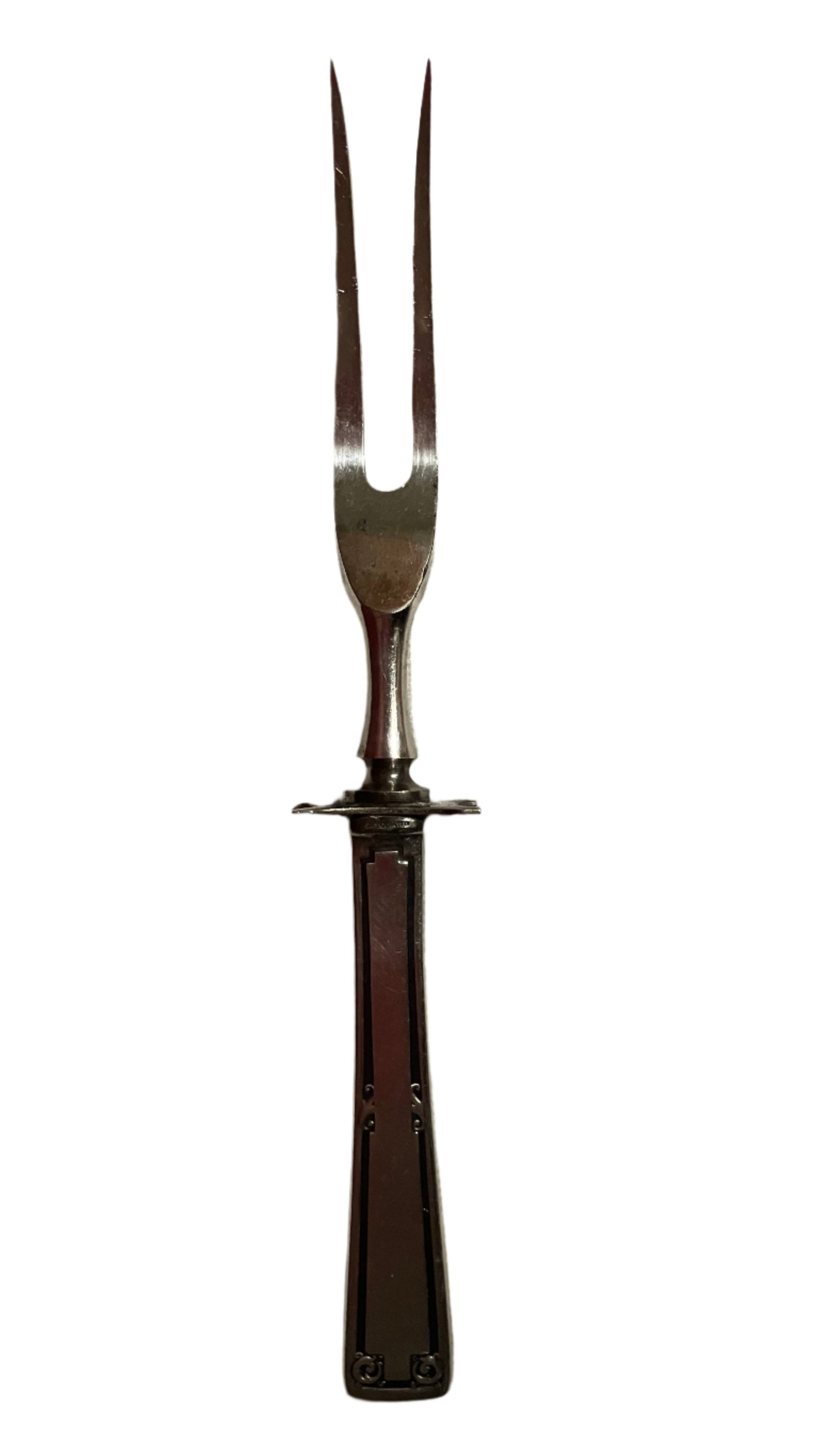 Carving Fork by Associated Silver Co - Victory Pattern