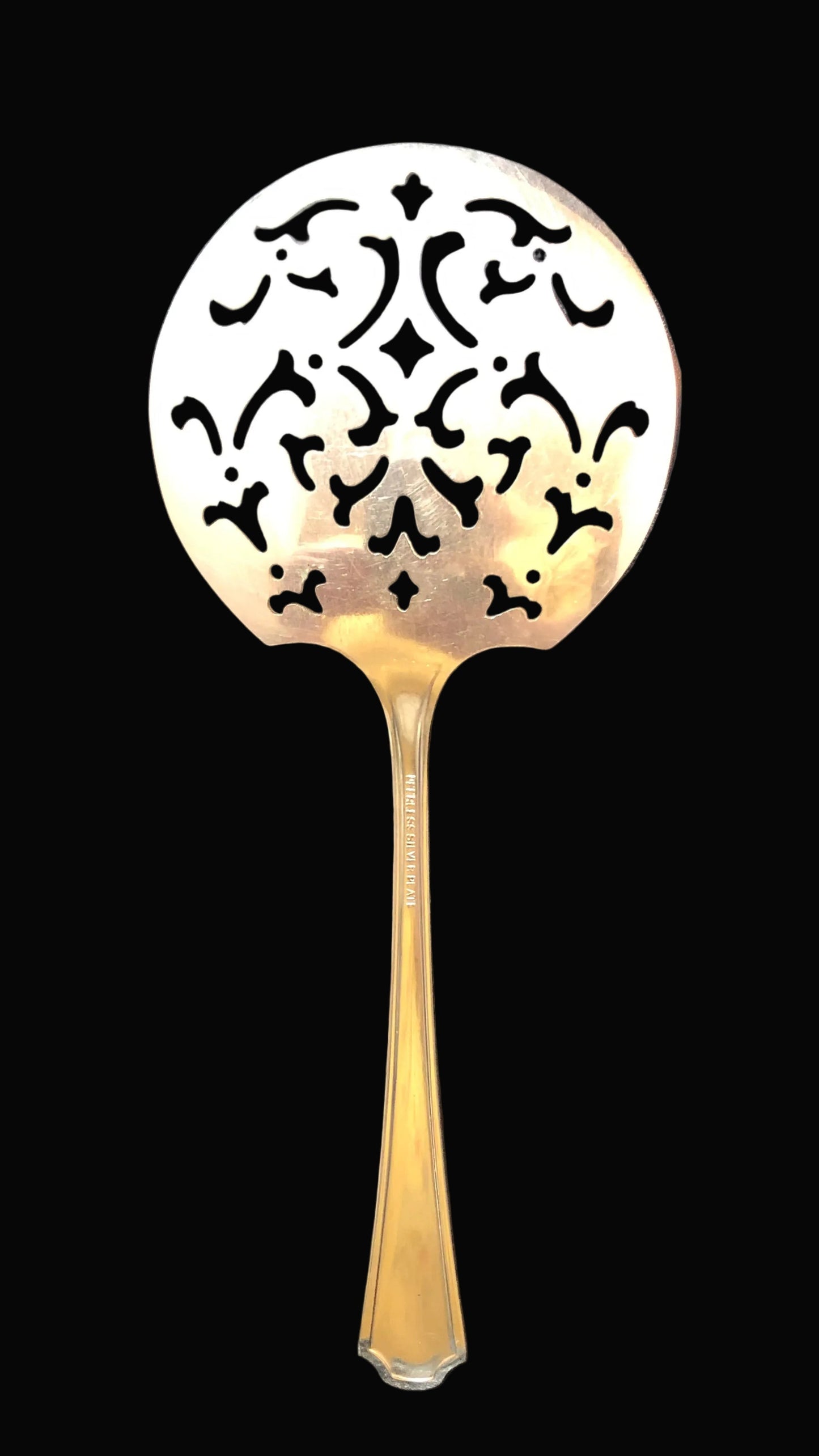 Vintage Tomato Server – Peerless Silver Plate – Charmion Pattern by Oneida
