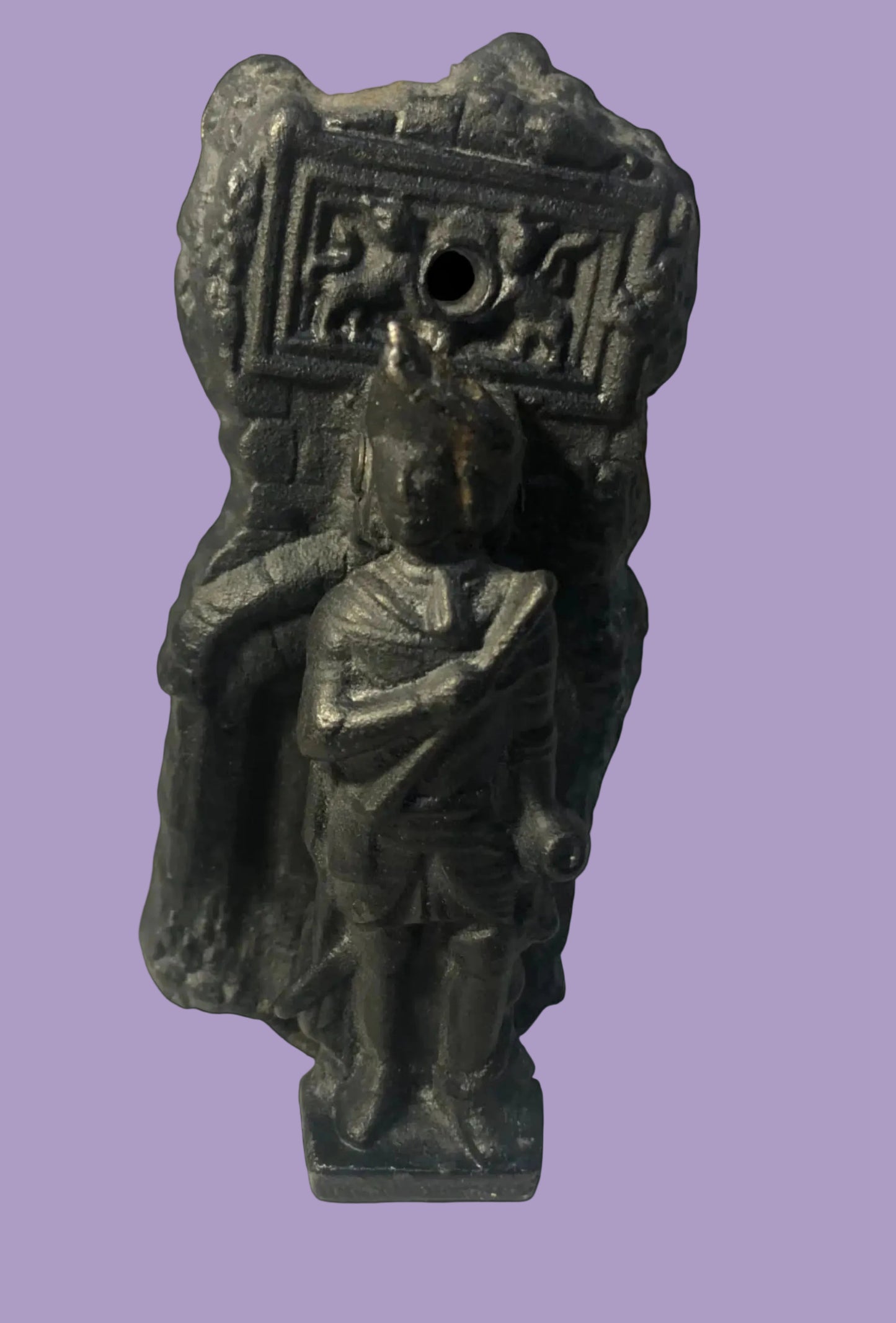 Vintage Cast Iron Minute Man Door Knocker