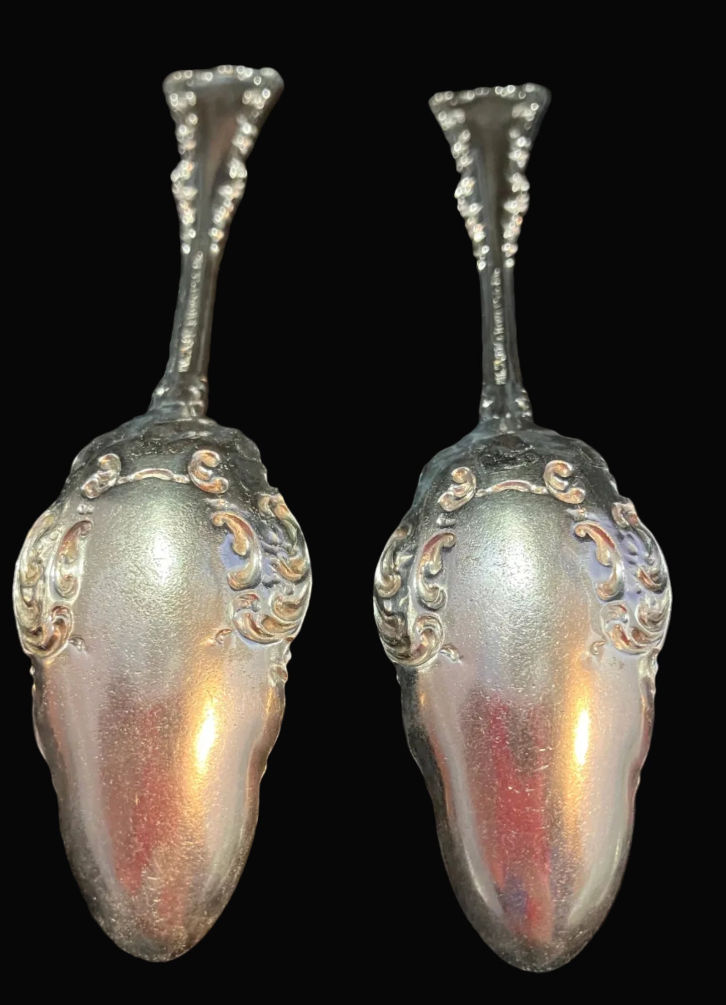 Antique Rogers XII Citrus Spoons – Set of 5 – Plymouth Pattern