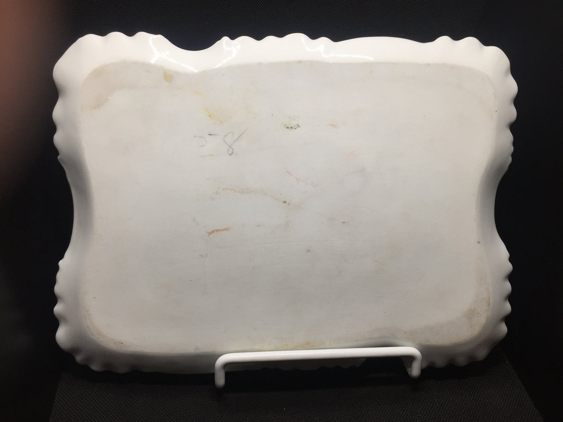 Dresser Tray by HCL of France with Roses Back