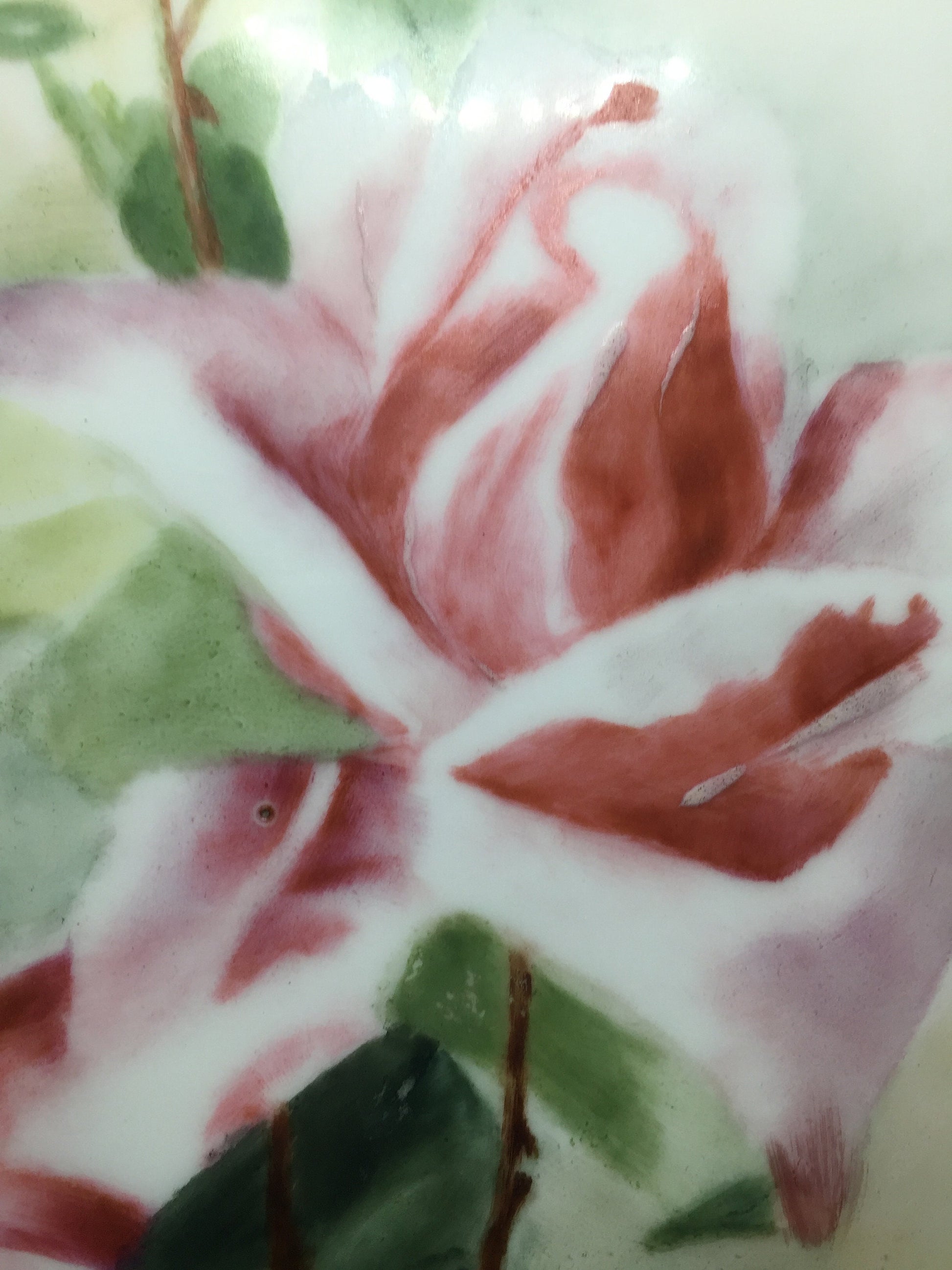 Dresser Tray by HCL of France with Roses Close Up