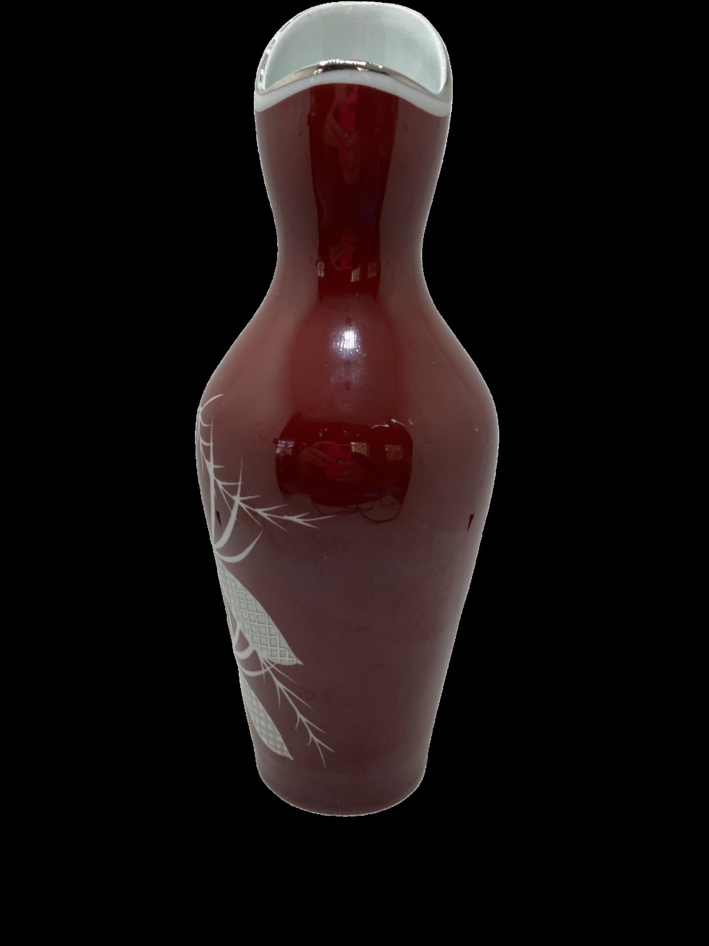 Vintage MCM Porcelain Vase - Pine Cone Design, Spechtsbrunn, West Germany