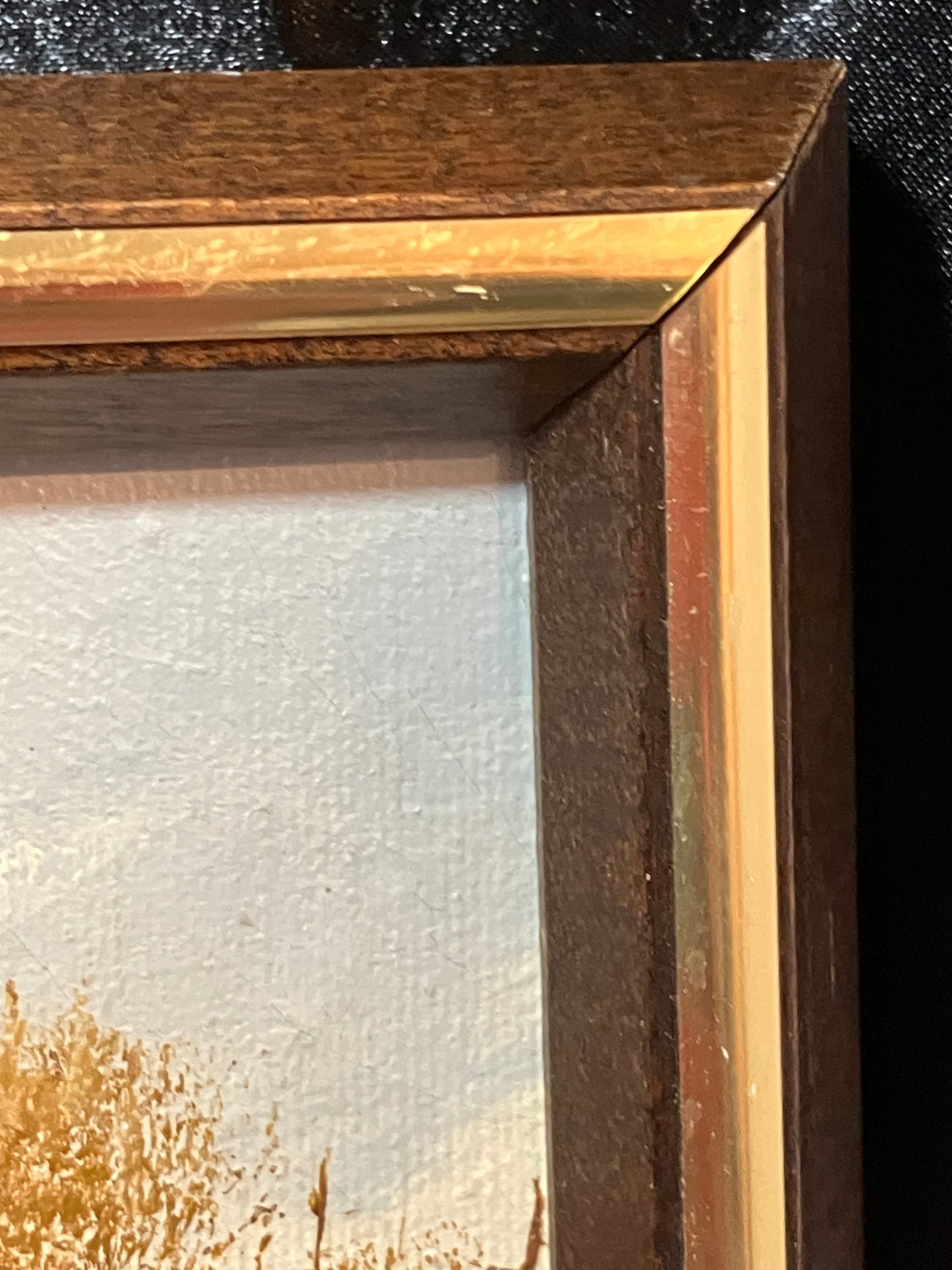Vintage Mid Century Oil Painting – Signed “Donizetti”
