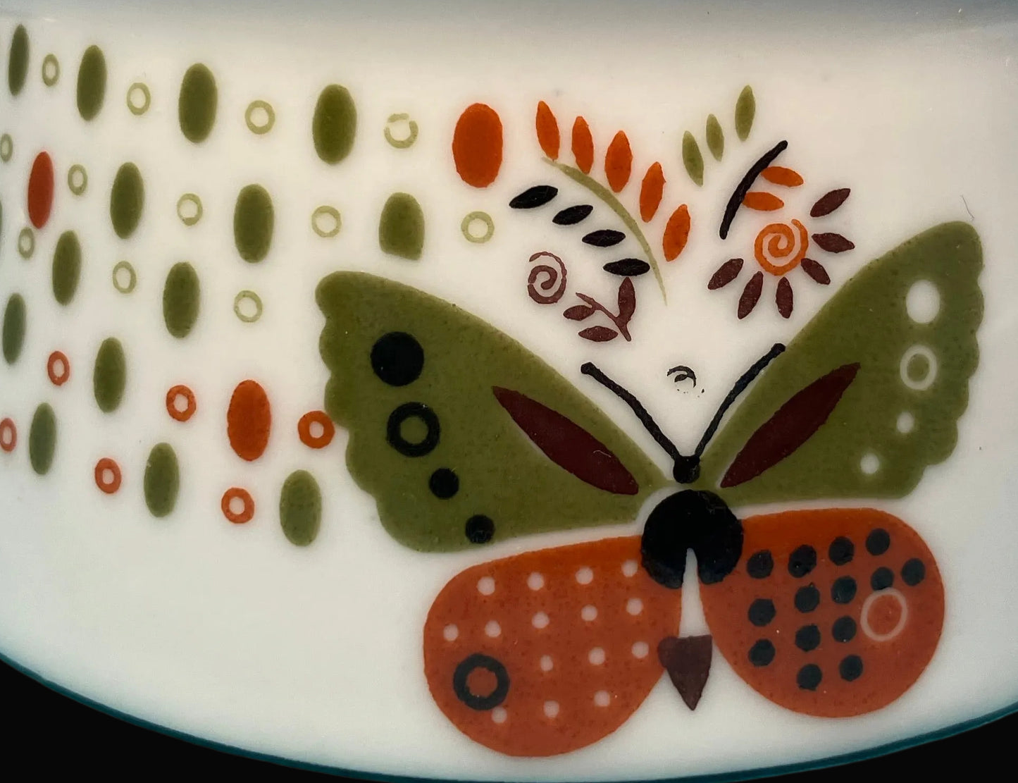 Vintage George Briard Butterfly Sugar Bowl – Mid Century Modern