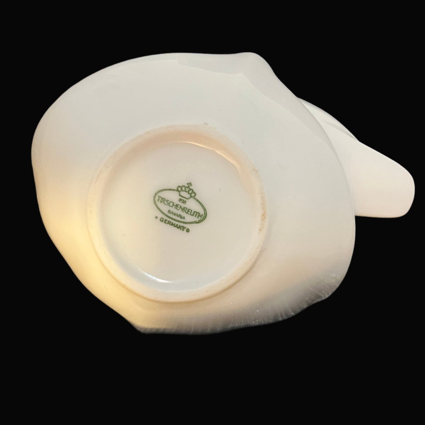 Mid Century Modern Hutschenreuther Tirschenreuth Bavaria Vase – Bird on Leaf