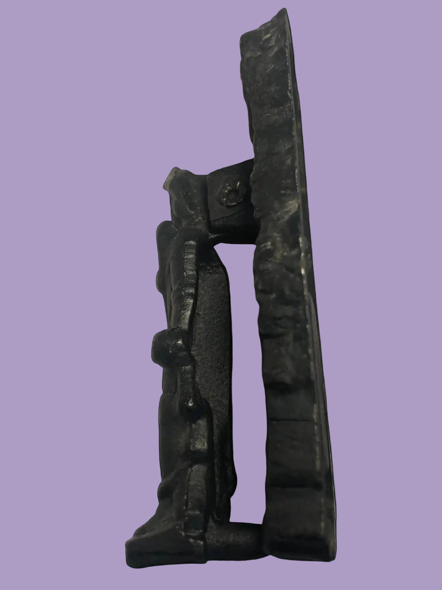 Vintage Cast Iron Minute Man Door Knocker