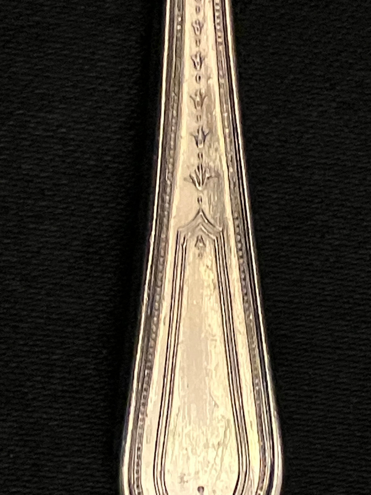 Antique Community Plate Bonbon Spoon – Hampton Court Pattern