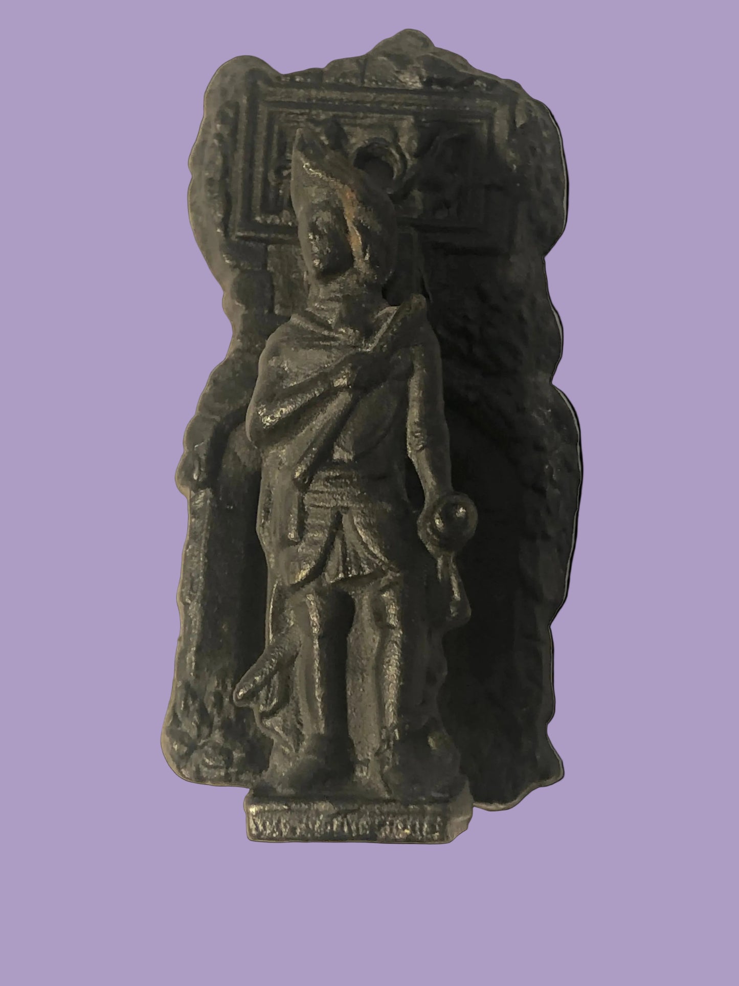 Vintage Cast Iron Minute Man Door Knocker