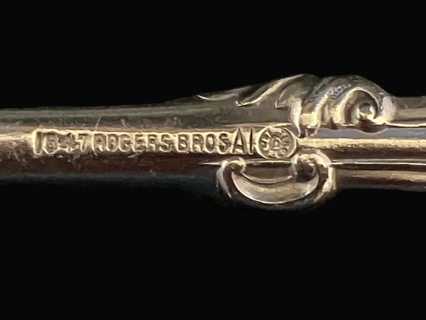 Antique 1847 Rogers A1 Columbia Fork – International Silver Silverplate – 1893 Aesthetic Victorian