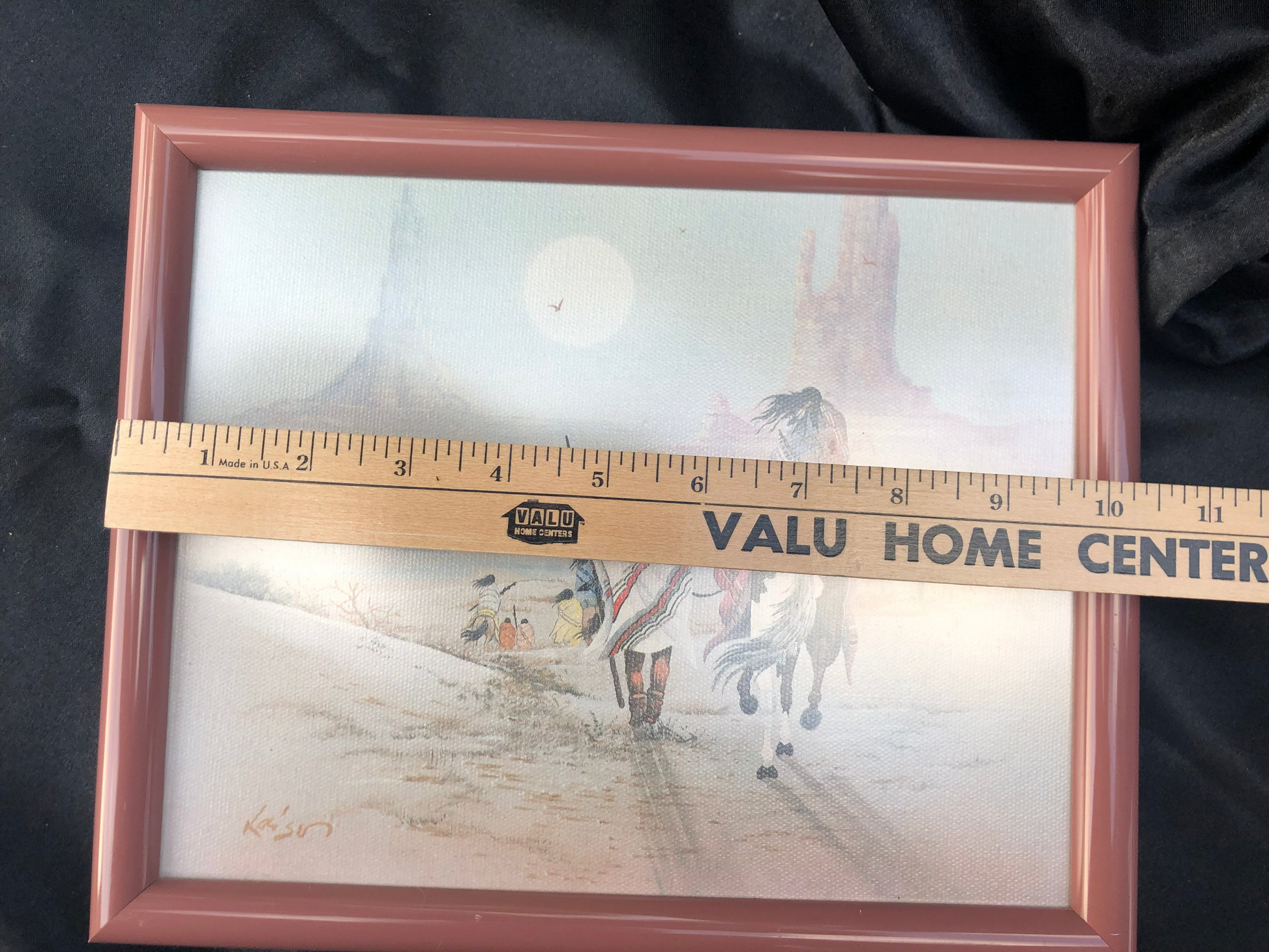 Framed artwork
