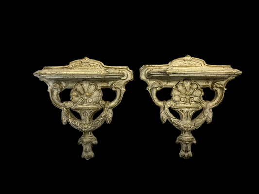 French provincial decor  vintage wall sconces