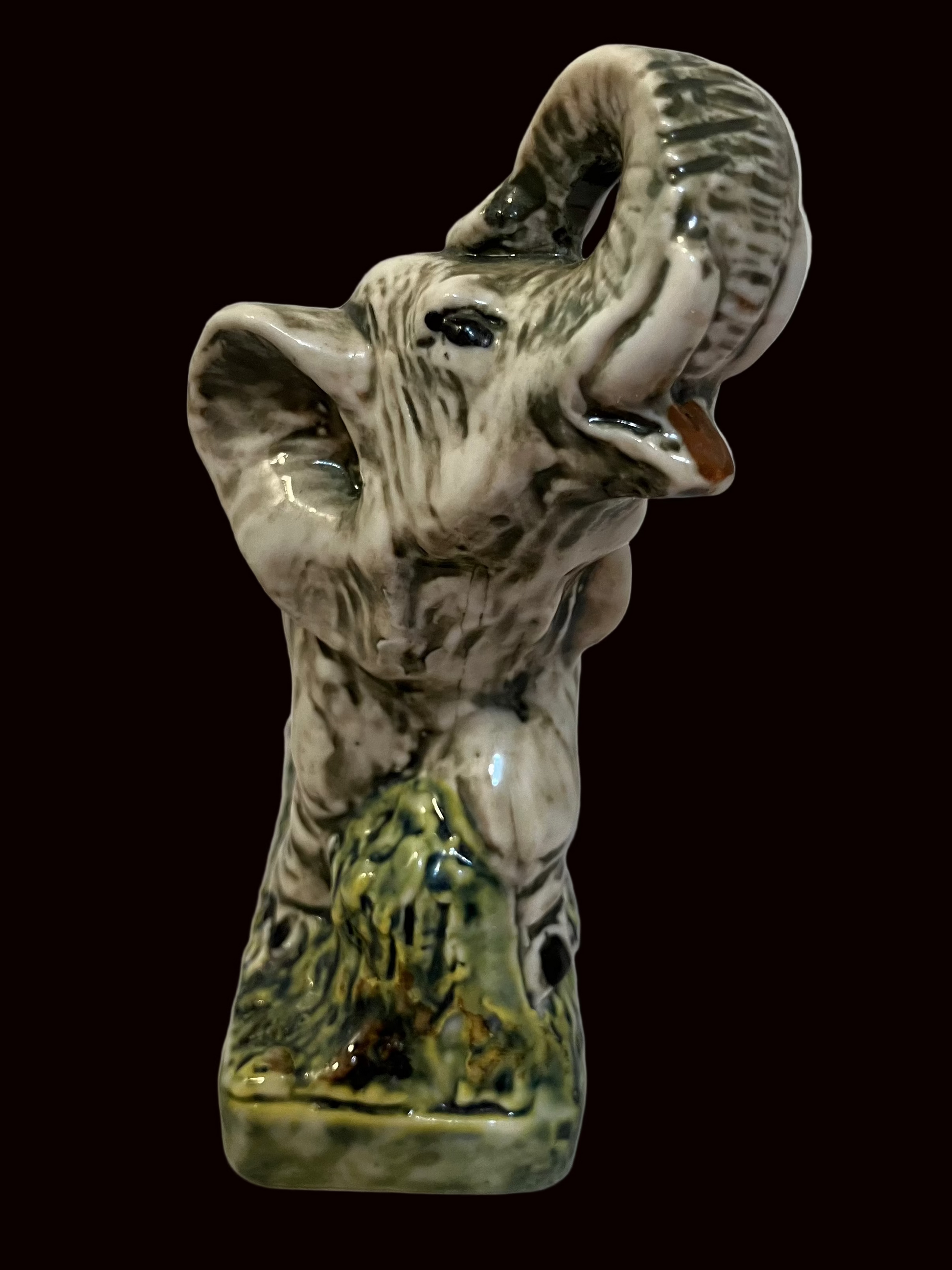 Garnier liqueur decanter vintage elephant