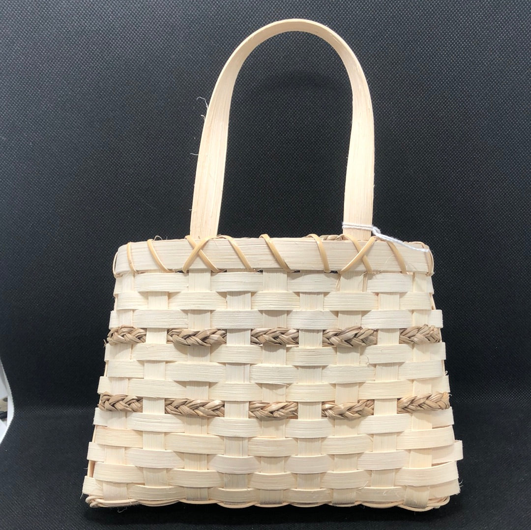 Hanging basket - handcrafted locally made - back