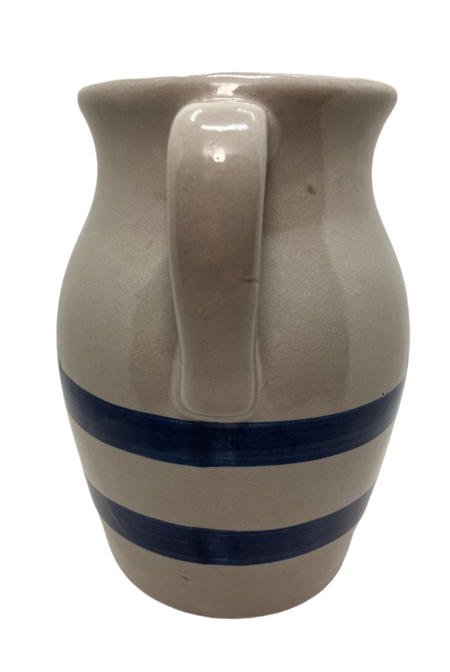 Vintage Blue Band Pitcher