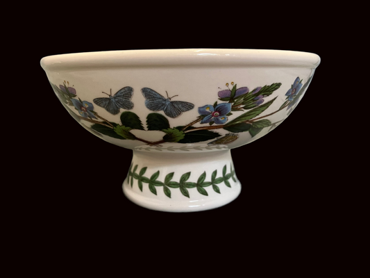 Vintage Portmeirion Botanic Garden Footed Bowl – Rhododendron