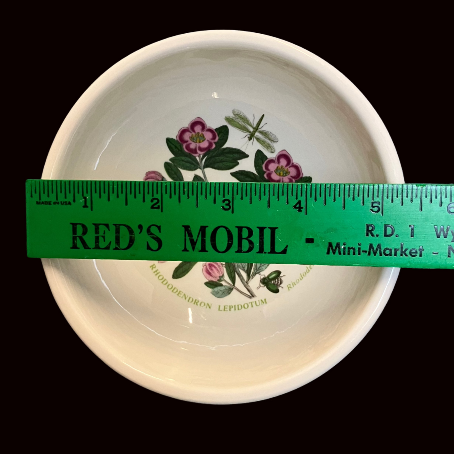 Vintage Portmeirion Botanic Garden Footed Bowl – Rhododendron