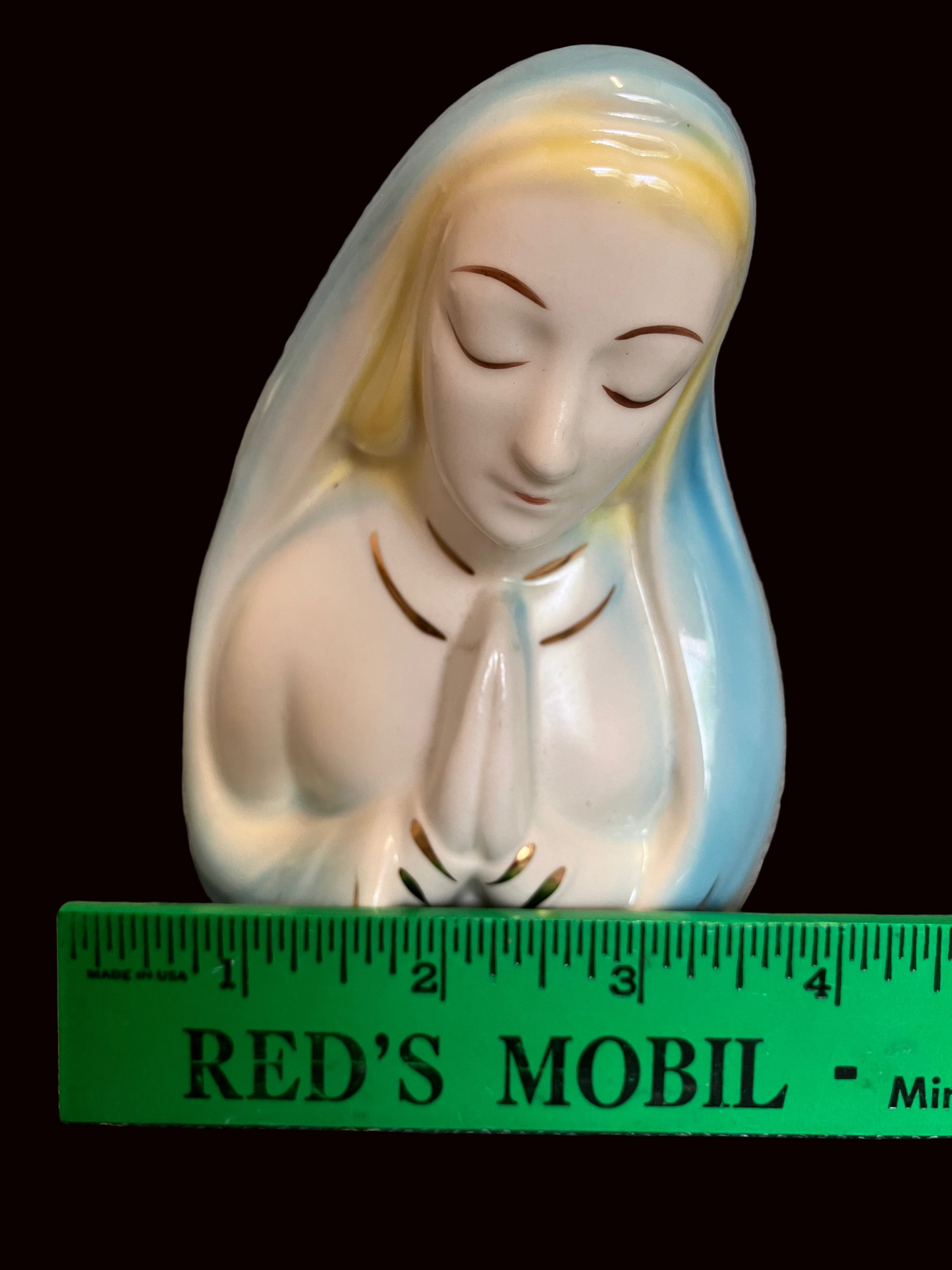 Vintage Mid-Century Blessed Virgin Mary Planter