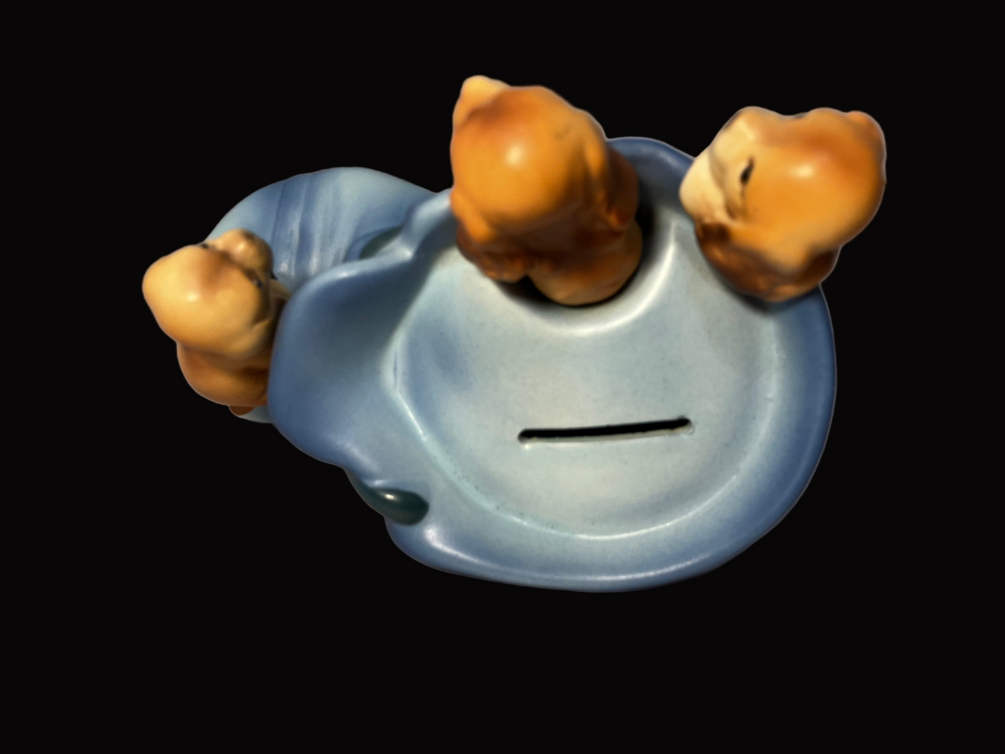 Vintage Mid-Century Ceramic Puppy in Shoe Bank