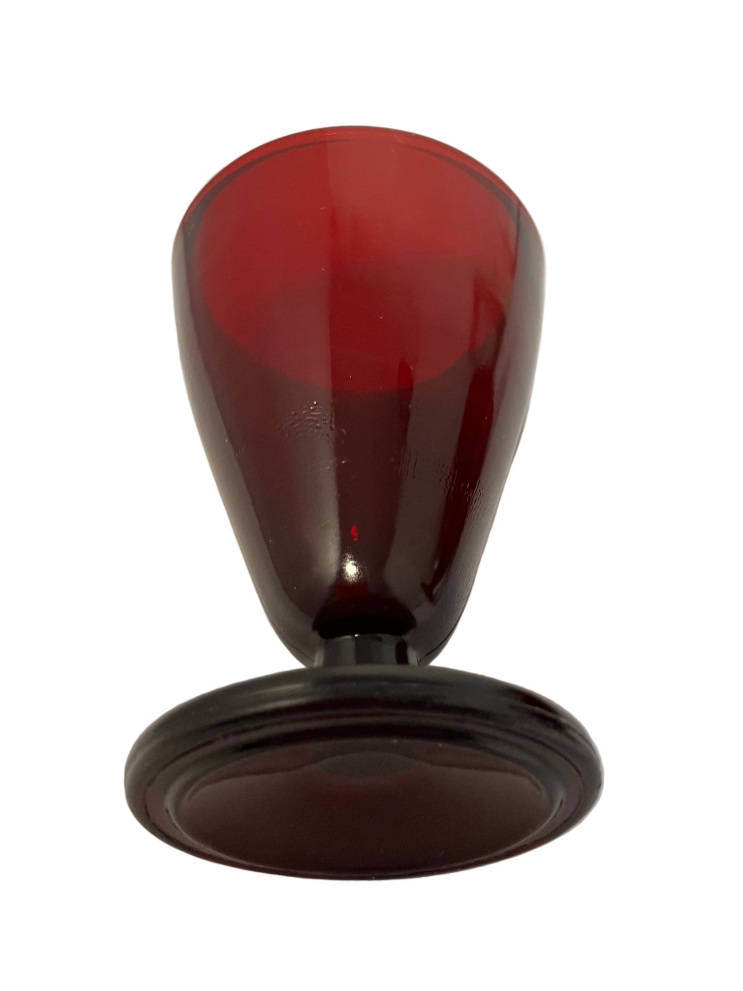 Vintage Anchor Hocking Ruby Red Stemware – Set of Two