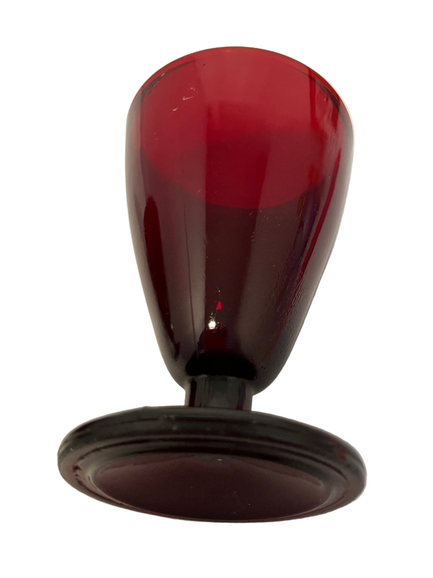 Vintage Anchor Hocking Ruby Red Stemware – Set of Two