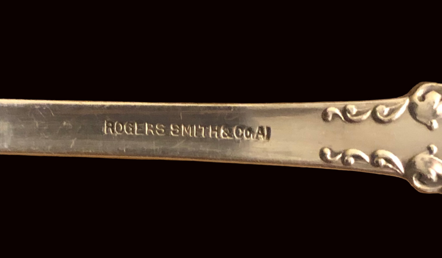 Antique Rogers Smith & Co A1 Cold Meat Fork – Berkshire Pattern 1897