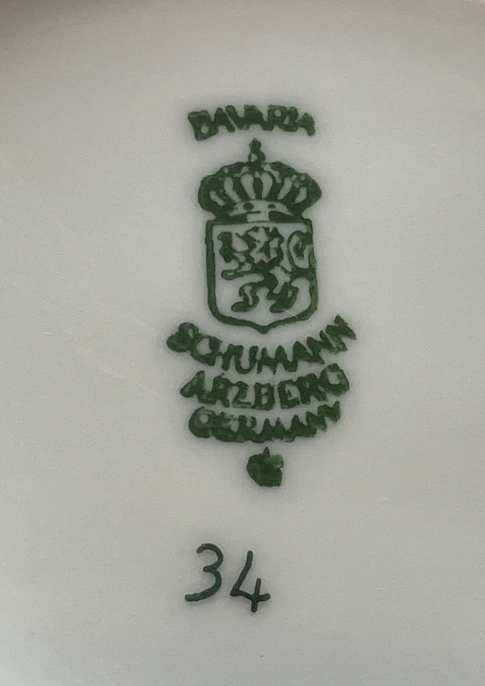 Bavaria Schumann Arzberg Germany logo on a white background