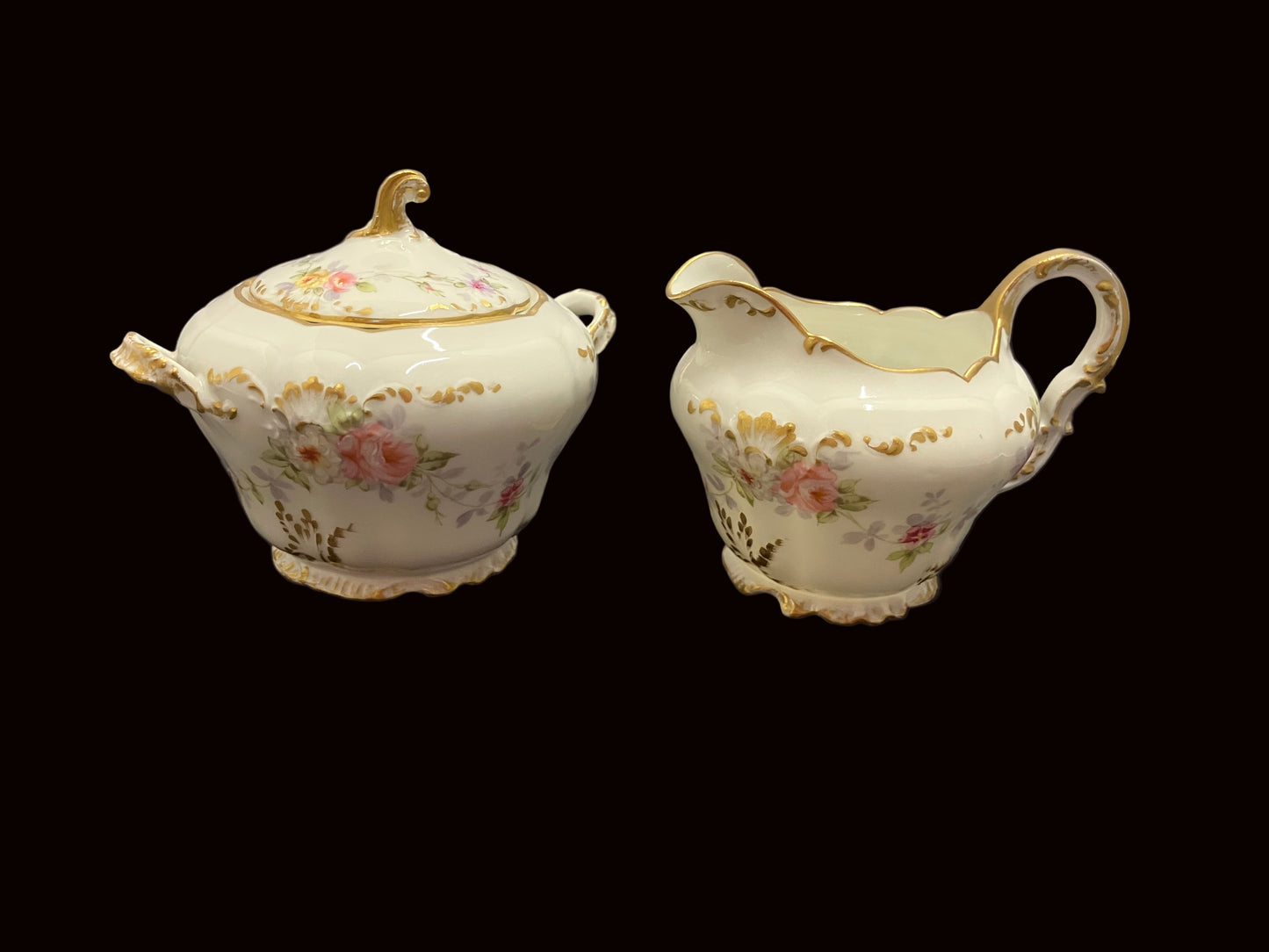 Limoges sugar and creamer set by 
Charles Ahrenfeldt French Limoges 