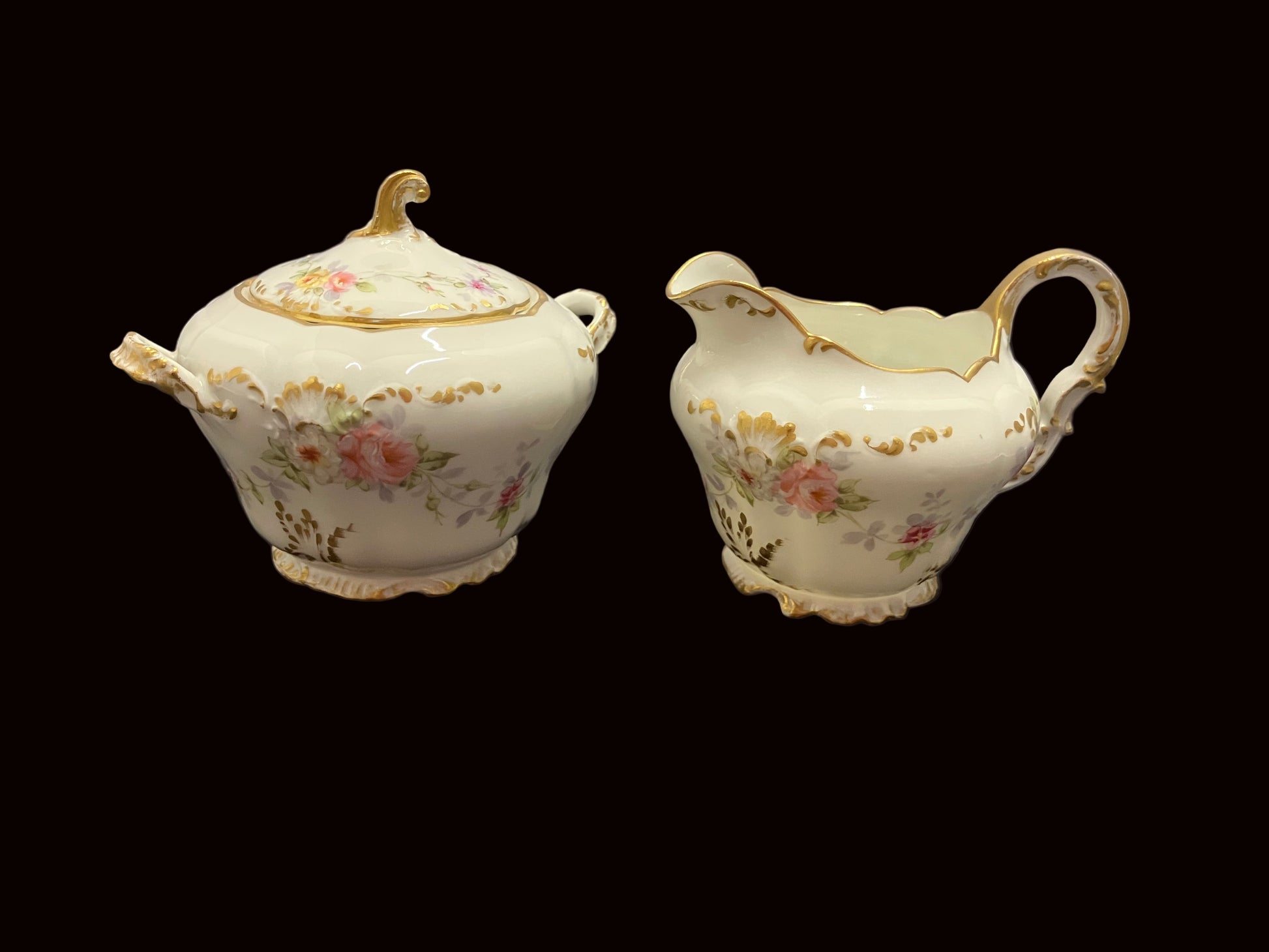 Limoges sugar and creamer set by 
Charles Ahrenfeldt French Limoges 