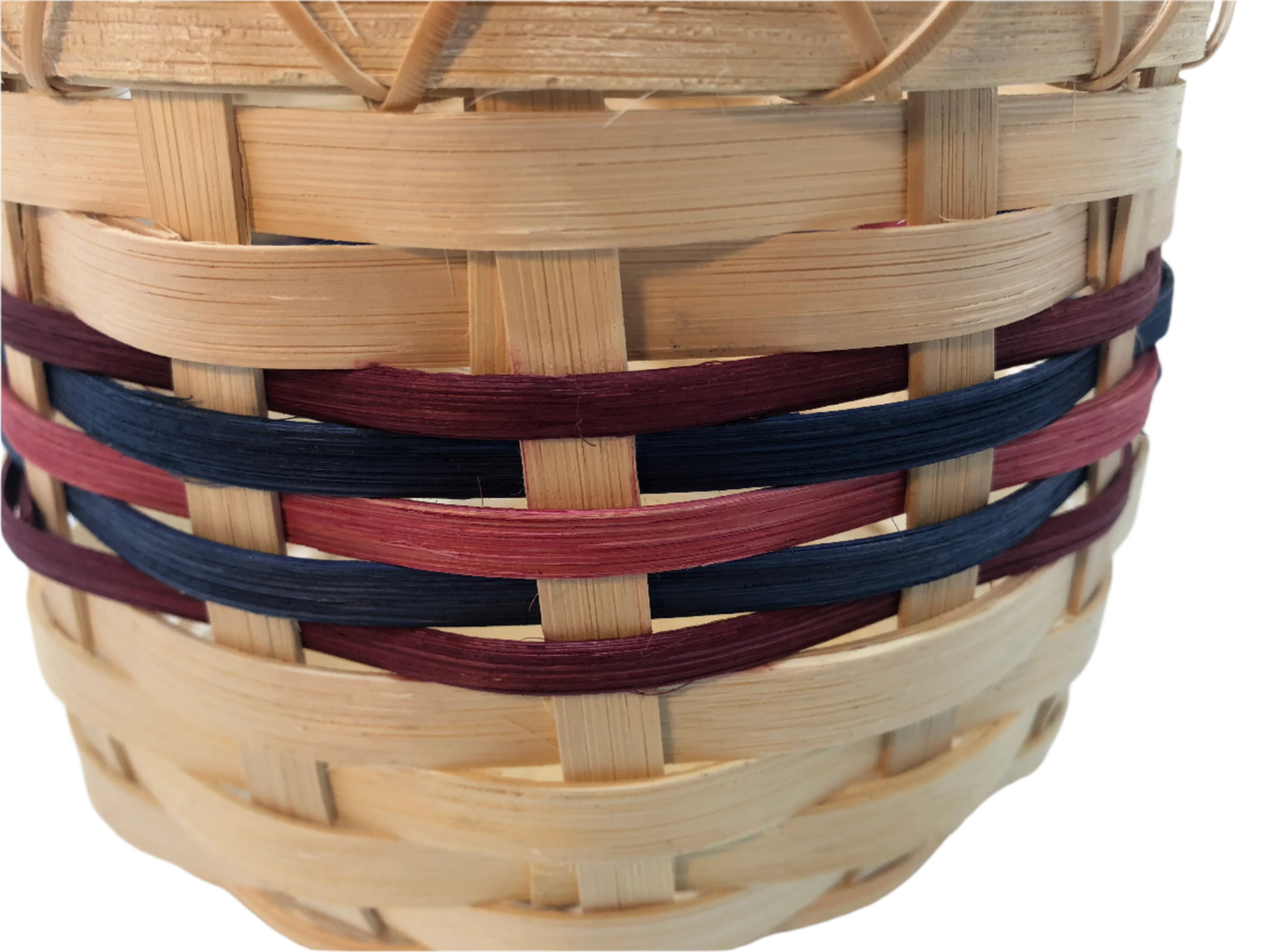 Locally Round Handwoven Basket 