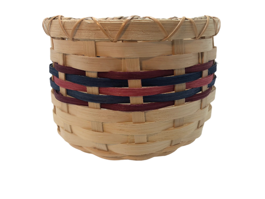 Locally Round Handwoven Basket 2