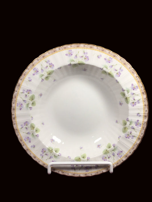 Mikasa French Violets Bone China 10 Inch Vegetable Bowl