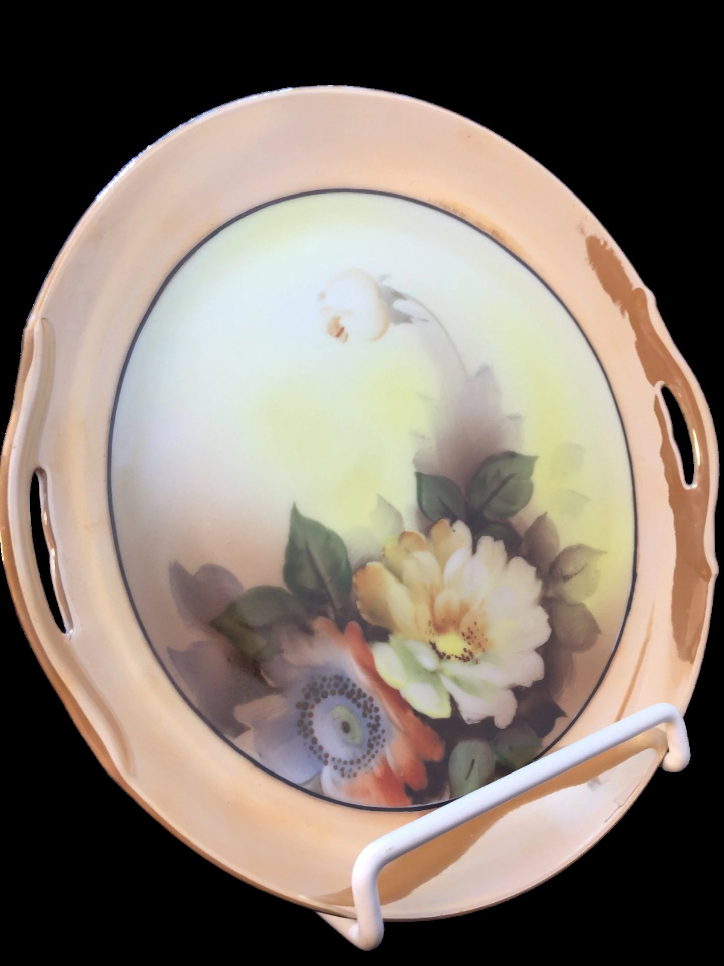 Noritake Cake Plate Floral