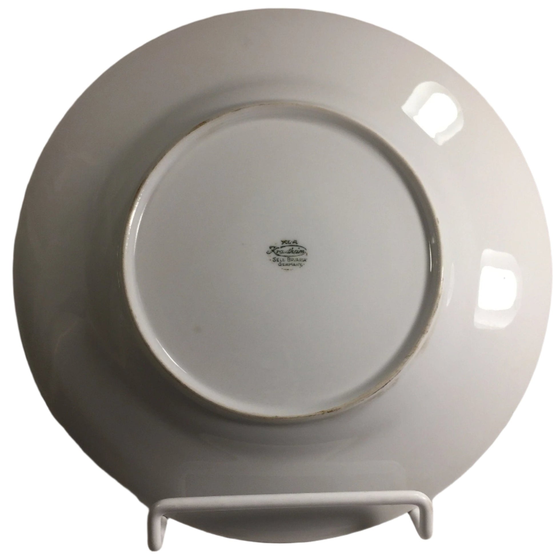 Plate Selb Bavaria Krautheim Native American Back