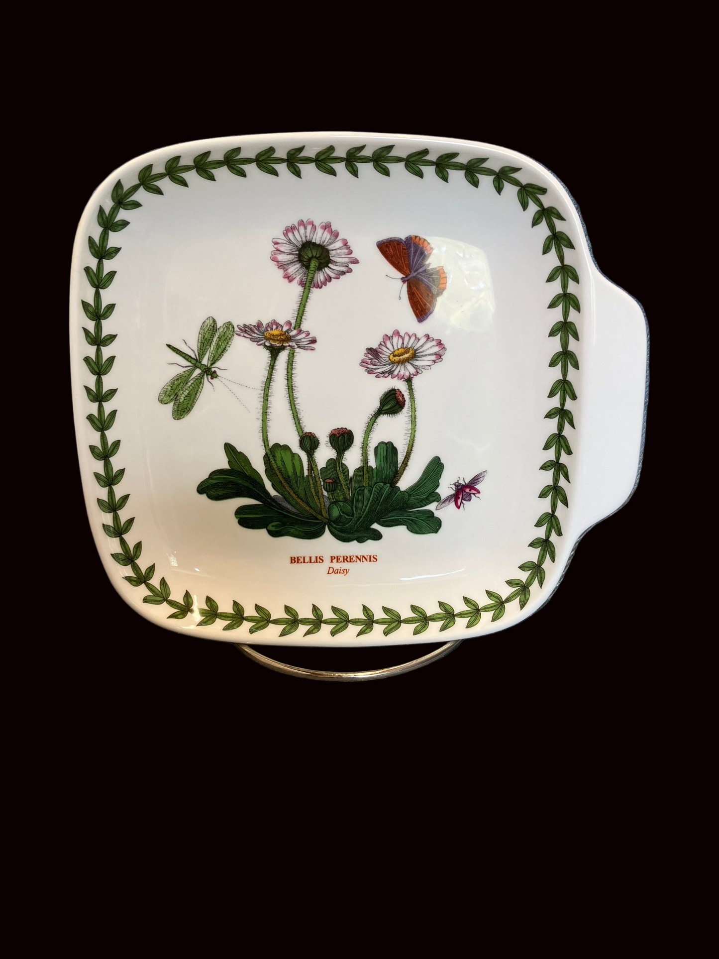 Portmeirion Botanic Garden daisy canapé plate