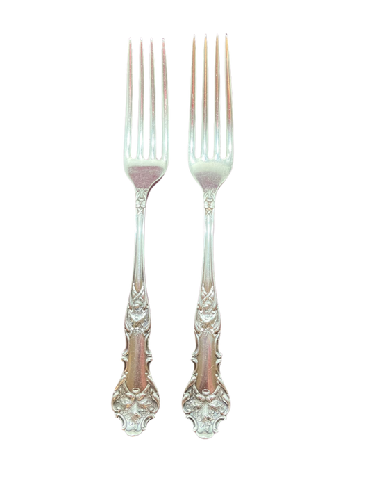 Rogers 1847 Charter Oak Silver plate Forks