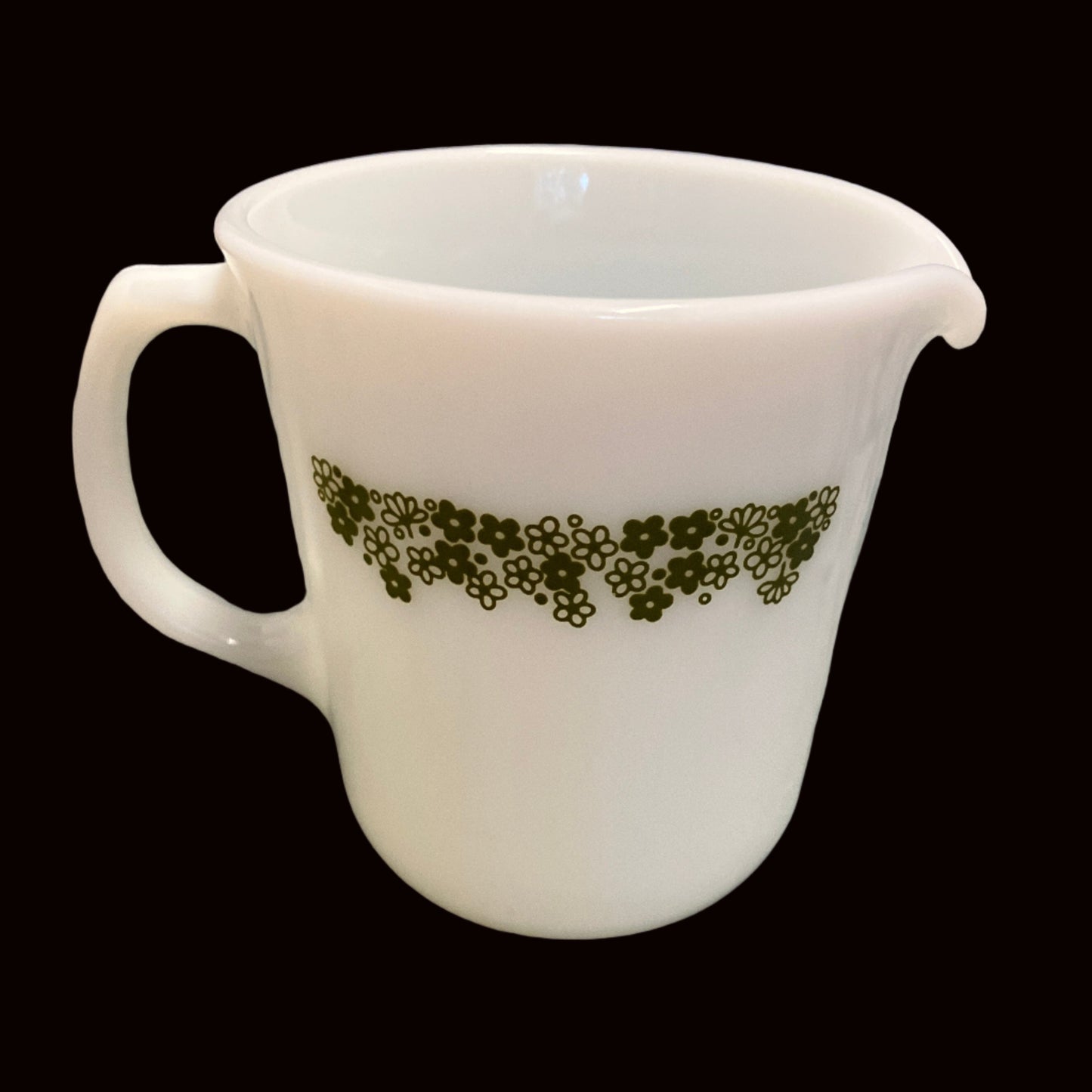 Spring Blossom Crazy Daisy Pyrex Creamer 