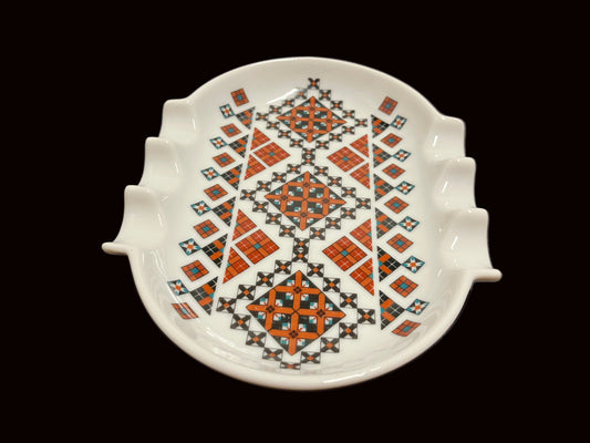 Ukrainian porcelain Ash tray or Trinket dish Ukrainian Art by Marusia 