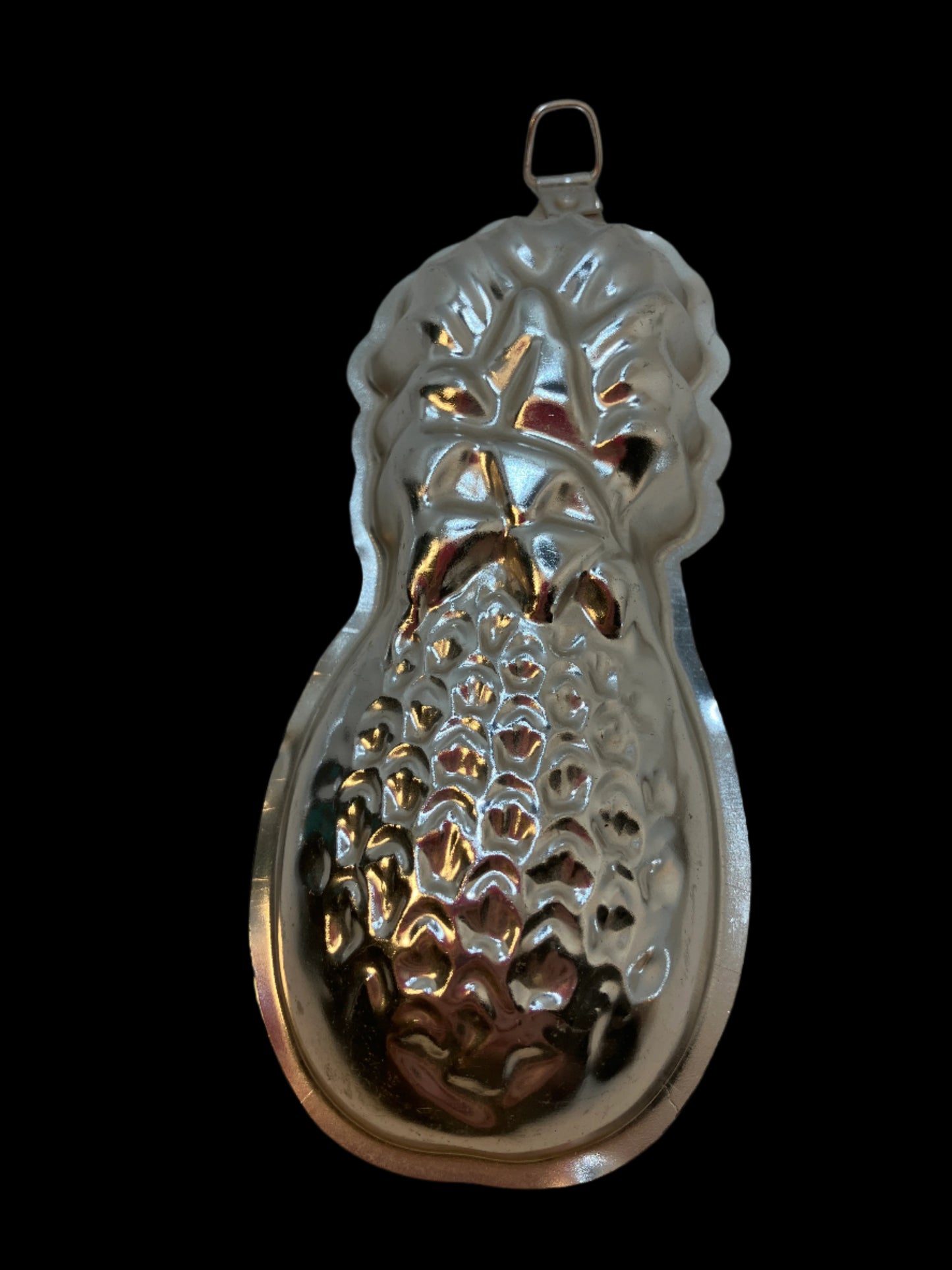 Vintage Aluminum pineapple Jell-O mold 