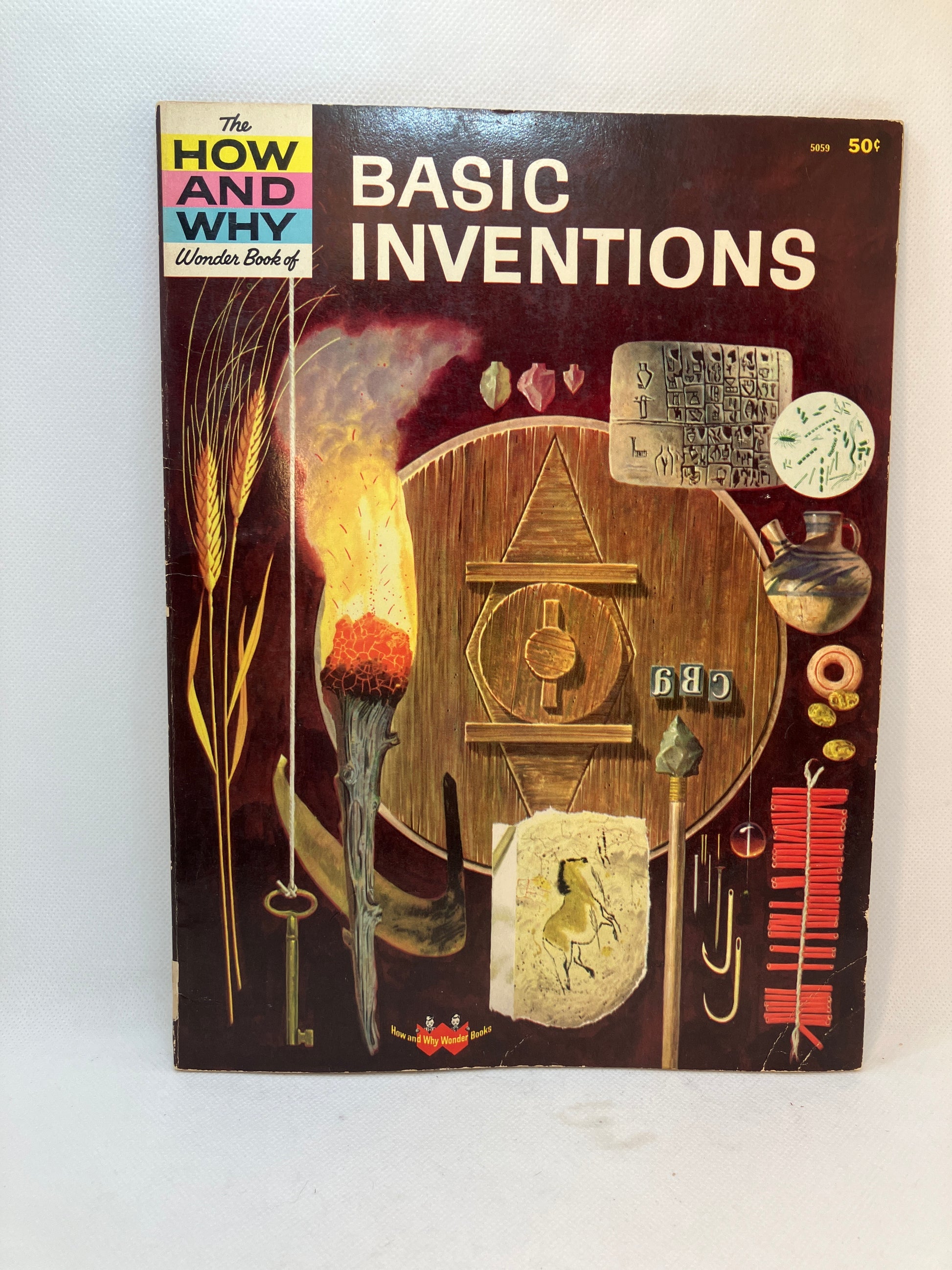 Vintage How and Why Wonder Book Basic Invention
