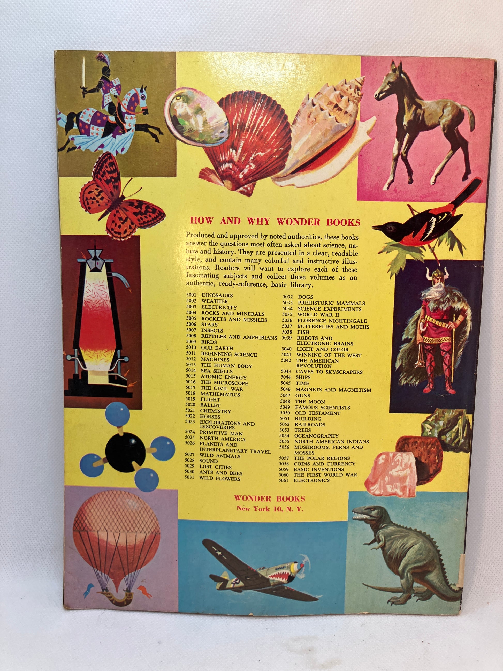 Vintage How and Why Wonder Book Basic Invention from 1965
