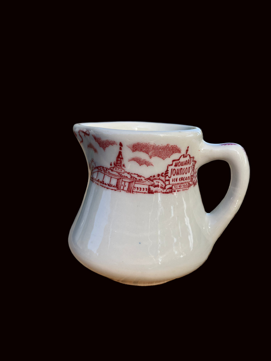 Vintage Howard Johnson’s Porcelain Individual Creamer