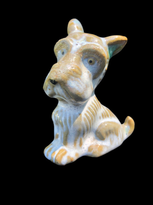 Vintage Made in Japan pottery Scottie dog