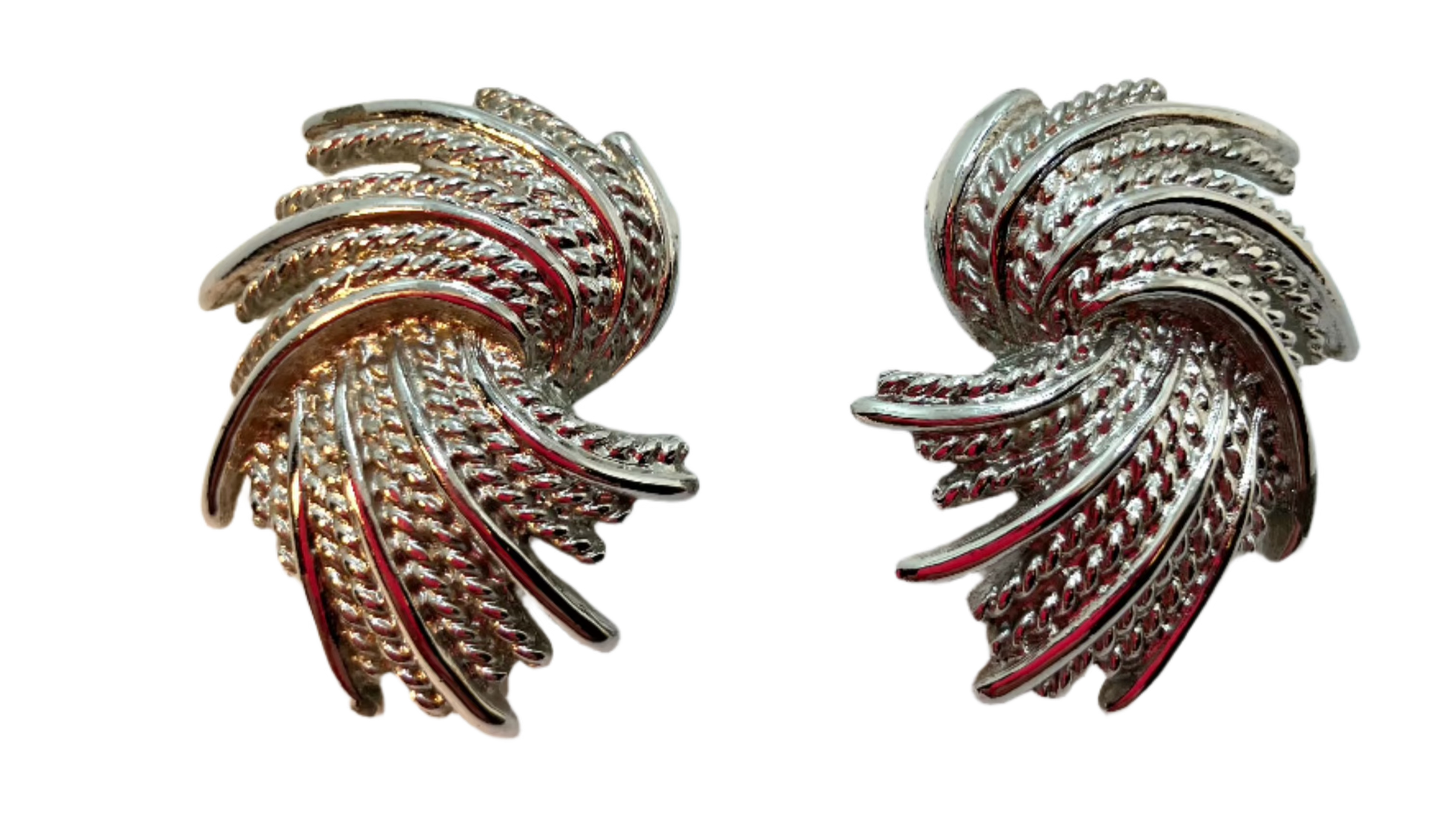Vintage Monet Clip Earrings
