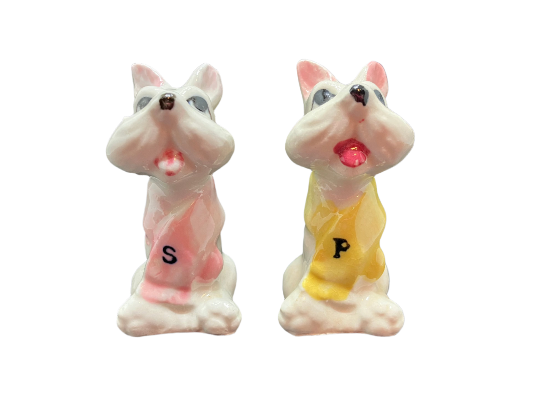 Vintage Salt & Pepper Mid Century Dogs