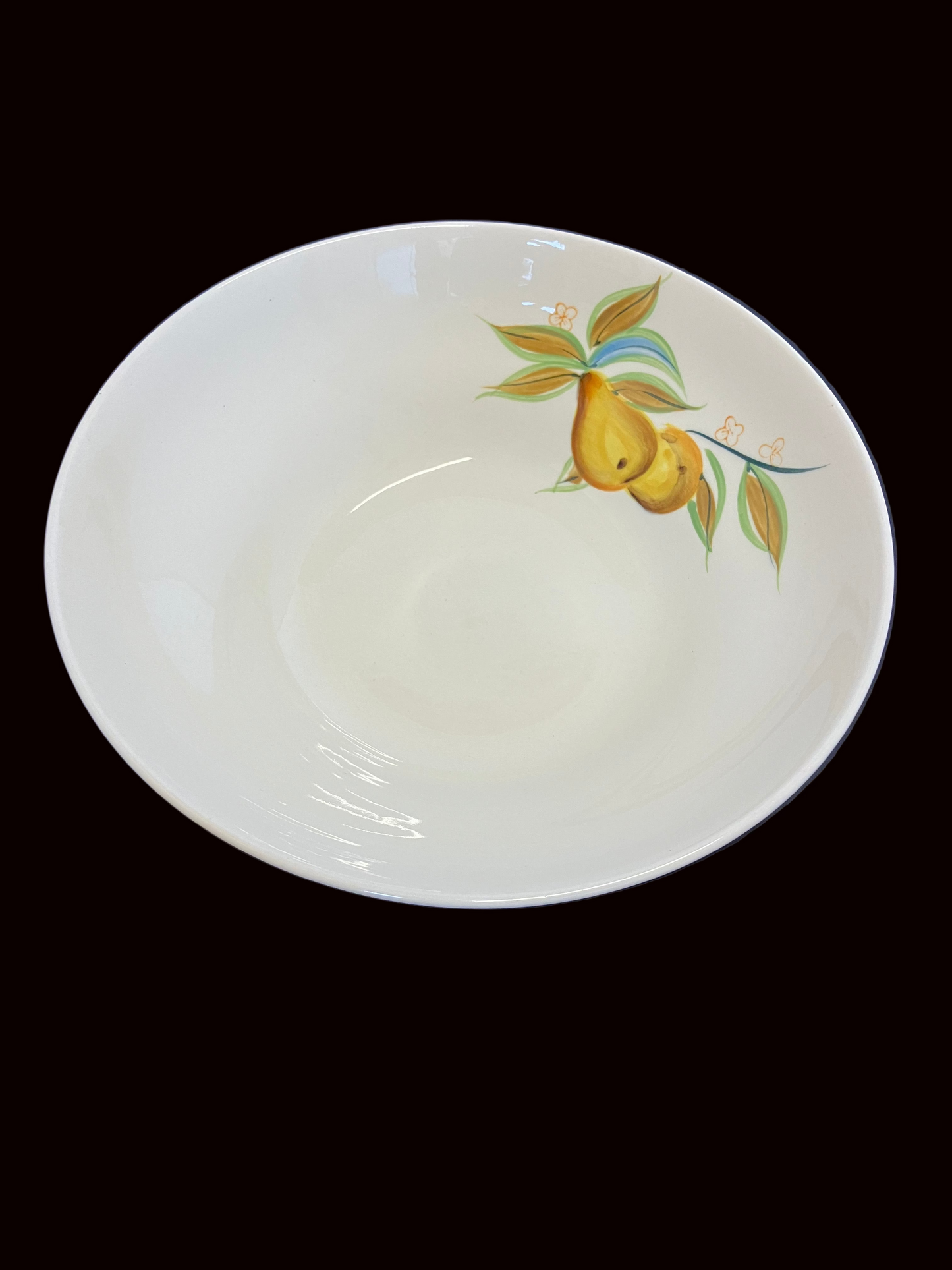 Vitrastone bowl Japan Ben Seibel design of pears