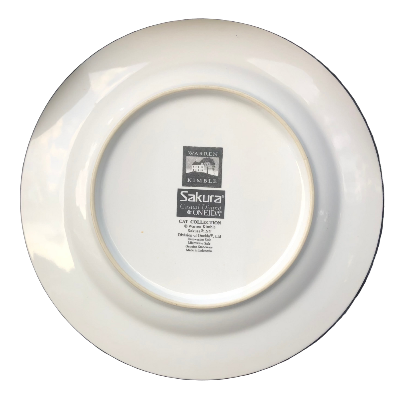 Warren Kimble plate by Sakura Oneida 